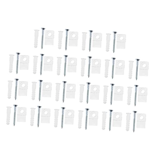 Operitacx 22 Sätze Klarer Spiegelhalter Clip Kunststoff ohne Bohren für und Spiegelmontage Stabil und Langlebig Einfache Installation für Wohnräume Operitacx 22 Sätze Klarer Spiegelhalter Clip Kunststoff ohne Bohren für und Spiegelmontage Stabil und Langlebig Einfache Installation für Wohnräume von Operitacx