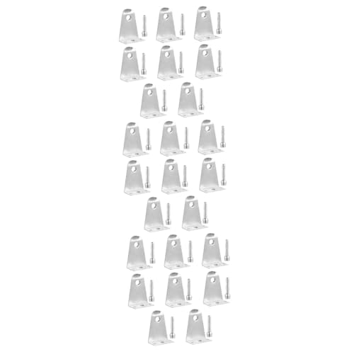 Operitacx 24 Sätze Jalousien Halter Set Teilig mit Befestigungsbolzen Rostfreie Blind Brackets für Platzsparende Einfache Montage und Universelle Anwendung bei Fensterjalousien Operitacx 24 Sätze Jalousien Halter Set Teilig mit Befestigungsbolzen Rostfreie Blind Brackets für Platzsparende Einfache Montage und Universelle Anwendung bei Fensterjalousien von Operitacx