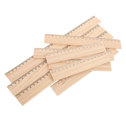 Operitacx 24stücke Teiliges Lineal-Set Aus Holz Lineale Für Schule Und Büro Zeichnen Und Basteln Messwerkzeug Aus Massivem Holz Für Lehrer Und Schüler Operitacx 24stücke Teiliges Lineal-Set Aus Holz Lineale Für Schule Und Büro Zeichnen Und Basteln Messwerkzeug Aus Massivem Holz Für Lehrer Und Schüler von Operitacx