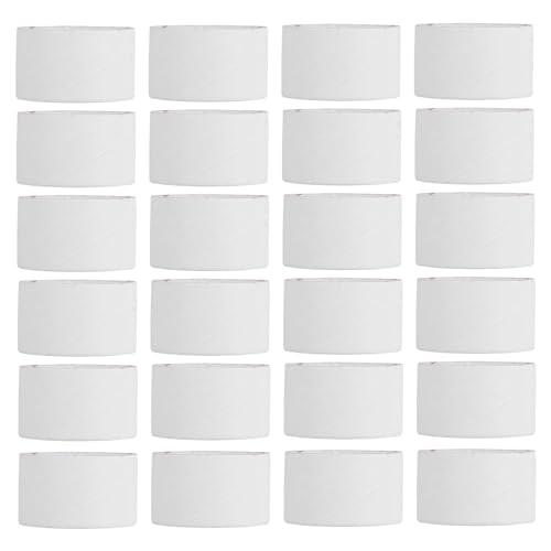 Operitacx 25 Stück 2 04 Zoll Pappröhren Zum Basteln Mini-Bastelrollen Kraftpapier-Kartonröhren 2 04 X 1 18 Zoll Pappröhren Zum Basteln Weiße Spirale von Operitacx