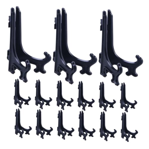 Operitacx 25 Stück Teiliges Display Kunststoff Stabiler Halter für Runde Keramikplatten und Bilderrahmen Minimalistisches Design als Tischstaffelei und Dekoration für Wohnräume Operitacx 25 Stück Teiliges Display Kunststoff Stabiler Halter für Runde Keramikplatten und Bilderrahmen Minimalistisches Design als Tischstaffelei und Dekoration für Wohnräume von Operitacx