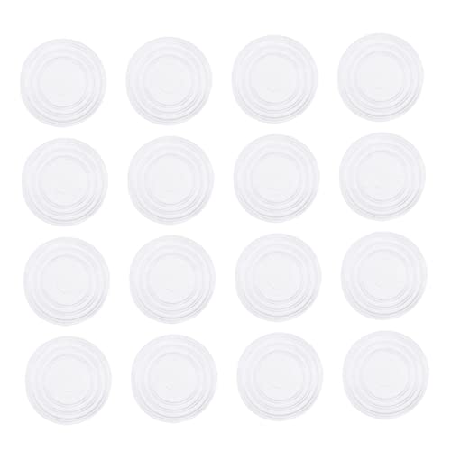 Operitacx 250 Stück Tischset Aus Glas Spitze Abdeckung Tische Stoßstange Essen Tischplatten-abstandshalter Aus Glas Teetischversorgung Stoßfänger Aus Glas Für Tischplatten Gummi Transparent von Operitacx