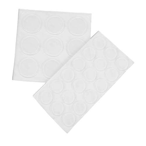 Operitacx 27 Stück Teiliges Toilettensitz Puffer Set aus Selbstklebendem Silikon Passend Geräuschdämpfend Stoßfest und Vibrationsabsorbierend Einfache Montage für Bad und Möbelschutz Operitacx 27 Stück Teiliges Toilettensitz Puffer Set aus Selbstklebendem Silikon Passend Geräuschdämpfend Stoßfest und Vibrationsabsorbierend Einfache Montage für Bad und Möbelschutz von Operitacx