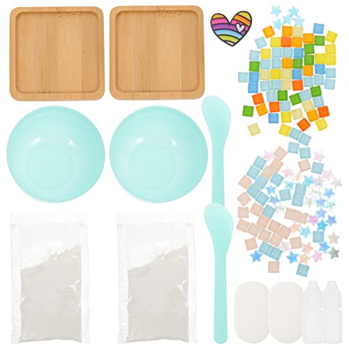 Operitacx 2Sätze DIY Mosaik Untersetzer für Bastelmaterial zur Herstellung von Tischunterlagen Geduld und Konzentration Schützt Ihren Tisch vor Schäden Operitacx 2Sätze DIY Mosaik Untersetzer für Bastelmaterial zur Herstellung von Tischunterlagen Geduld und Konzentration Schützt Ihren Tisch vor Schäden von Operitacx