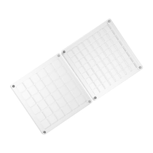 Operitacx 2St Muschel-Displaybox acryl Schmuckbox schmuckschatulle schmuckkasten Aufbewahrungsbehälter für Lebensmittel Staffeleien Muschelrahmen Muschel-Vitrine Transparent von Operitacx