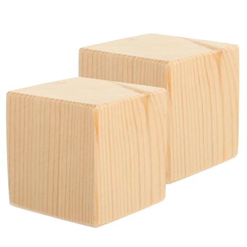 Operitacx 2Stücke Holzblöcke zur Erhöhung von Möbeln Stabiler Möbelheber für Sofa und Langlebig und Rutschfest Einfache Installation von Operitacx