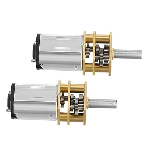 Operitacx 2Stücke Mikro Getriebemotor mit Metallgetriebe Motor für Elektrische Spielzeuge und Hohe Abriebfestigkeit und Temperaturbeständigkeit Operitacx 2Stücke Mikro Getriebemotor mit Metallgetriebe Motor für Elektrische Spielzeuge und Hohe Abriebfestigkeit und Temperaturbeständigkeit von Operitacx