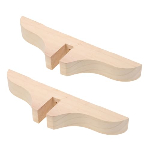 Operitacx 2Stücke Raumteiler Basis Stabiler Holzständer für Paravents Trennsystem für Wohnräume und Vielseitige Anwendung Platzsparend und Praktisch von Operitacx