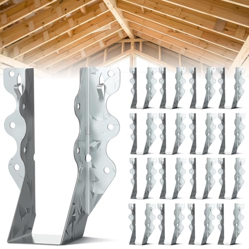 Operitacx 2X6 Balkenträger 20 Stück Lu26 20 Gauge Balkenträger Zur Frontmontage Holz-Hurrikanbinder Sparrenbinder Halterungen Für Bodendecks Operitacx 2X6 Balkenträger 20 Stück Lu26 20 Gauge Balkenträger Zur Frontmontage Holz-Hurrikanbinder Sparrenbinder Halterungen Für Bodendecks von Operitacx