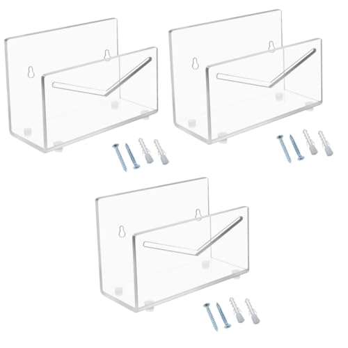 Operitacx 3 Sätze Acryl Briefhalter Transparent Schreibtisch Organizer für Bürobedarf Dokumenten und Mail Sortierer Praktischer Tisch Organizer für Briefe und von Operitacx