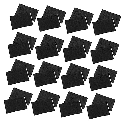 Operitacx 3 Sätze Doppelseitig Klebender Aufkleber Taschendüse Pergamentbecher Clip Professionelle Rollen Durchsichtiges Klebeband Spule Automatische Dekoration Netz Nylon Black 50 Paare * 3 von Operitacx