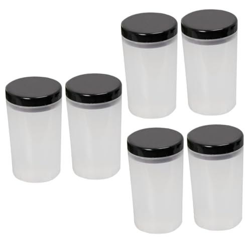 Operitacx 3 Sätze Pinselreiniger Flasche Mit Reinigungsrille Multifunktionale Malpinsel Waschflasche Für Künstler Zum Schnellen Reinigen Von Pinselköpfen Tragbar Und Praktisch 2 Stück * 3 von Operitacx