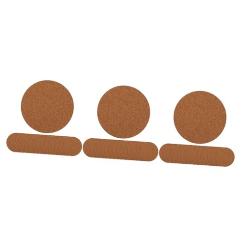 Operitacx 3 Sätze Selbstklebende Kork Untersetzer Runde Tassenmatten Hitzebeständig Für Büro Und Zuhause Für Heiße Getränke Praktische Und Dekorative Tischschutzmatten 60 Stück * 3 Operitacx 3 Sätze Selbstklebende Kork Untersetzer Runde Tassenmatten Hitzebeständig Für Büro Und Zuhause Für Heiße Getränke Praktische Und Dekorative Tischschutzmatten 60 Stück * 3 von Operitacx