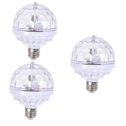 Operitacx 3 Stck Bunte LED Mini Discokugel mit Rotation Dekorative Bühnenlampe für Ktv Dj Party Langlebige Kunststoffkugel Stimmungsvolle Beleuchtung für Bar und Freizeitclubs Operitacx 3 Stck Bunte LED Mini Discokugel mit Rotation Dekorative Bühnenlampe für Ktv Dj Party Langlebige Kunststoffkugel Stimmungsvolle Beleuchtung für Bar und Freizeitclubs von Operitacx