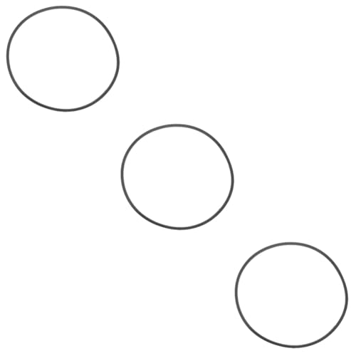 Operitacx 3 Stück Chassis -Gummi -Ring Schutz Klebrig Barhocker-Ring Barhocker Fuß Aus Barhocker-basisring Fitnessstudio Für Runder Barhocker Runde Sitzpolster Hocker Fußschützer Schwarz von Operitacx
