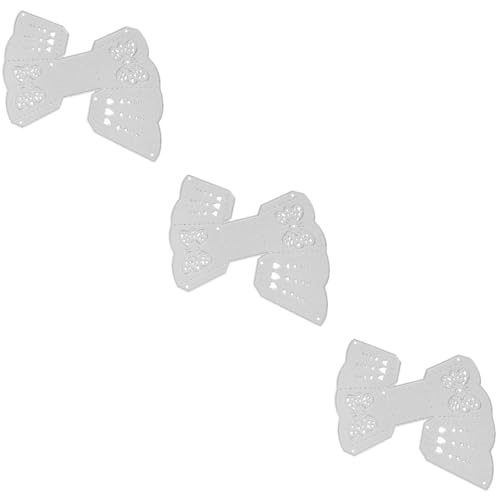 Operitacx 3 Stück DIY Metall Stanzschablone für Dekorative Karten Hochwertige Cutting Kohlenstoffstahl Geeignet für Scrapbooking Hochzeitskarten und Papierkunst von Operitacx