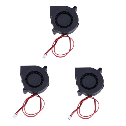 Operitacx Luft Düse 3 Stück Dc 24 v 3D Drucker Blasventilator Blasventilator Für Kühlung Kühlkörper 3D Drucker Kühlventilator 24 v Dc 3D Drucker Blasventilator Blow Fan von Operitacx