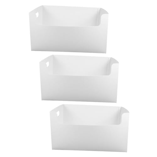 Operitacx 3 Stück Desktop Datei Organizer Praktischer Dokumentenhalter für und Zuhause Weißer Ablagekorb zur Aufbewahrung von Zeitschriften Büchern und Operitacx 3 Stück Desktop Datei Organizer Praktischer Dokumentenhalter für und Zuhause Weißer Ablagekorb zur Aufbewahrung von Zeitschriften Büchern und von Operitacx