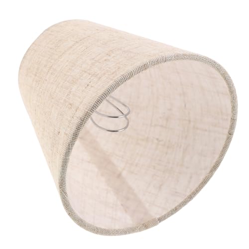 Operitacx 3 Stück Stoff Lampenschirme aus Leinen Atmungsaktive Staubresistente Tisch Wandleuchten-abdeckungen Weiche Lichtstreuung für Schlafzimmer Wohnzimmer und Büro Einfache Montage von Operitacx