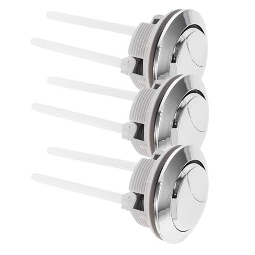 Operitacx 3 Stück Teiliges Ersatzspülknopf Wc mit Dual-flush-system Hochsensibler Langlebiger Druckknopf Modernes Design Einfache Installation für Bad Hotel Büro Operitacx 3 Stück Teiliges Ersatzspülknopf Wc mit Dual-flush-system Hochsensibler Langlebiger Druckknopf Modernes Design Einfache Installation für Bad Hotel Büro von Operitacx