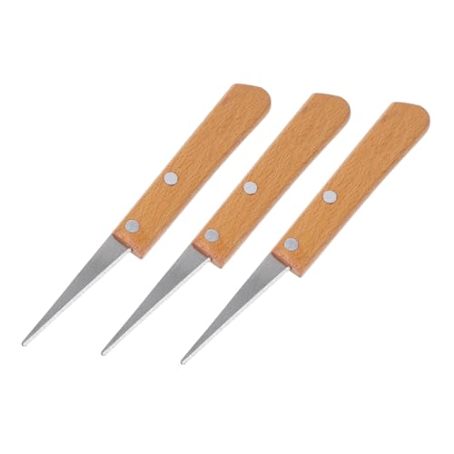 Operitacx 3 Stück Teiliges Töpferwerkzeug mit Holzgriff Multifunktionale Modellier und Schnitzwerkzeuge für Keramik und DIY Projekte für Präzises Arbeiten und Reparaturen Operitacx 3 Stück Teiliges Töpferwerkzeug mit Holzgriff Multifunktionale Modellier und Schnitzwerkzeuge für Keramik und DIY Projekte für Präzises Arbeiten und Reparaturen von Operitacx