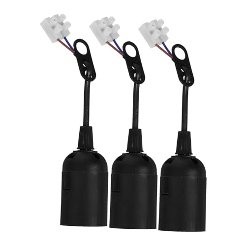 Operitacx 3 Stücke Lampenfassung mit Anschlussklemme Kompatibler Lampensockel für Pendelleuchten Tischlampen Pet Material Einfache Installation Geeignet für Acv Beleuchtungssysteme Operitacx 3 Stücke Lampenfassung mit Anschlussklemme Kompatibler Lampensockel für Pendelleuchten Tischlampen Pet Material Einfache Installation Geeignet für Acv Beleuchtungssysteme von Operitacx