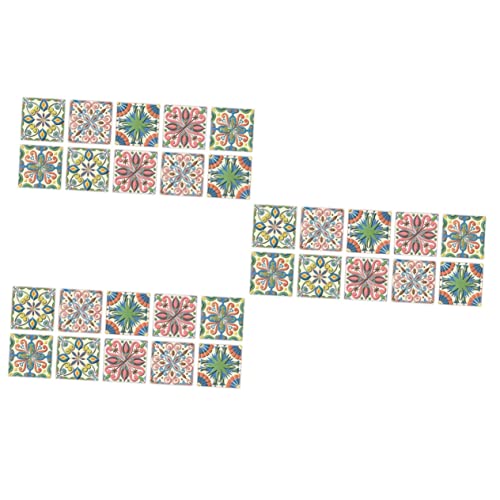 Operitacx 30 Stück Selbstklebende Wandfliesen Aufkleber und Ölfest Vintage Küchen und Badezimmer Wanddekoration Diy Fliesen Wandsticker für Zuhause Operitacx 30 Stück Selbstklebende Wandfliesen Aufkleber und Ölfest Vintage Küchen und Badezimmer Wanddekoration Diy Fliesen Wandsticker für Zuhause von Operitacx