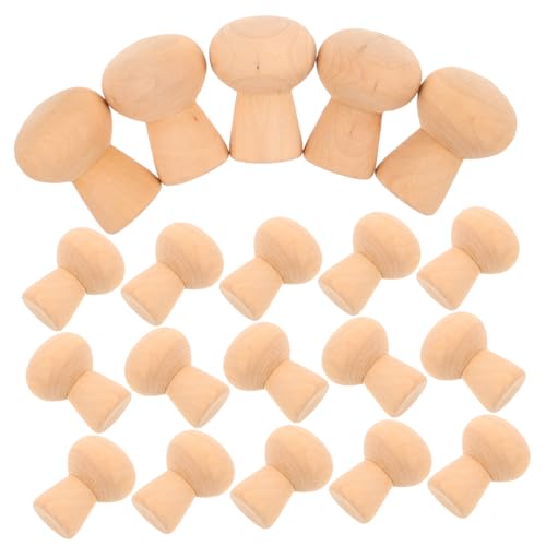 Operitacx 30 Stück Teiliges Unvollendete Holzpilz-figuren X Natürliche DIY Bastelholz-pilze für Bemalen Kreative Mini-holz-puppen für Pädagogisches und Dekoration Operitacx 30 Stück Teiliges Unvollendete Holzpilz-figuren X Natürliche DIY Bastelholz-pilze für Bemalen Kreative Mini-holz-puppen für Pädagogisches und Dekoration von Operitacx