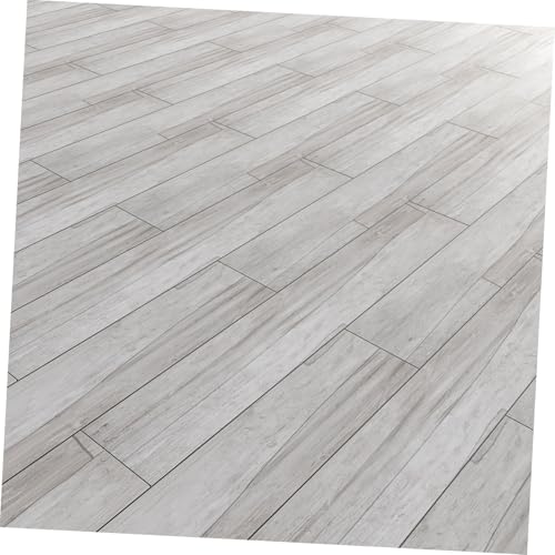 Operitacx 36 Stück Teiliges Selbstklebendes PVC bodenfliesen Dicke Verschleißfeste Vinylfliesen mit Rutschfester Oberfläche Abziehbar Modernes Holzdesign Einfache Reinigung Sicherer von Operitacx