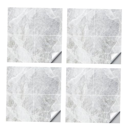 Operitacx 4 Blätter Teiliges Marmor-wandtattoo Selbstklebend Abnehmbar PVC Pet für Küche Wohnzimmer Schlafzimmer Dekoration Operitacx 4 Blätter Teiliges Marmor-wandtattoo Selbstklebend Abnehmbar PVC Pet für Küche Wohnzimmer Schlafzimmer Dekoration von Operitacx