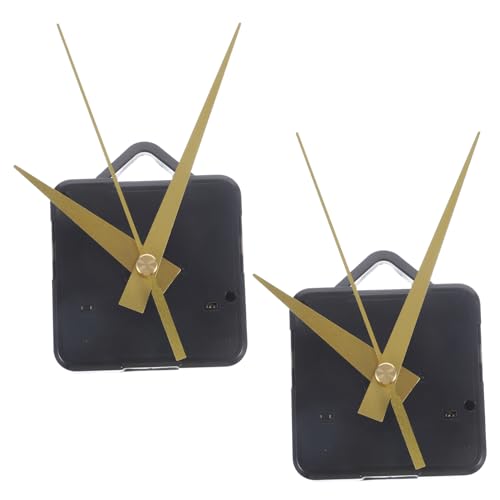 Operitacx 4 Sätze DIY Quarz Uhrwerk Geräuschloser Uhrmechanismus mit Zeigern für Wanduhr Teiliges für DIY Uhrenbau Ersatzteile für Rahmenlose Uhren von Operitacx