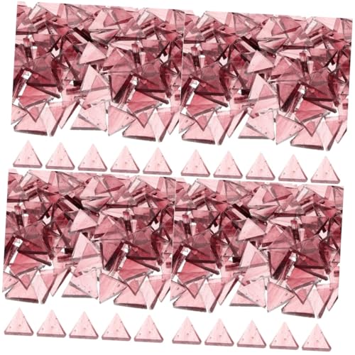 Operitacx 4 Sätze Diy Mosaikfliesen Bunte Glasmosaiksteine Für Kreative Handwerksprojekte Für Dekorationen Vasen Und Kunstwerke Hohe Verschiedene Formen 290 Stück * 4 von Operitacx
