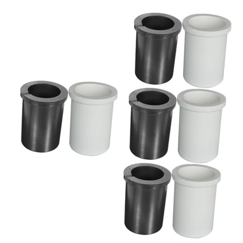 Operitacx 4 Sätze Graphit Schmelztiegel Set Graphit Gussform für Gold Silber Kupfer für Metallguss Einfache Anwendung und Langlebig von Operitacx