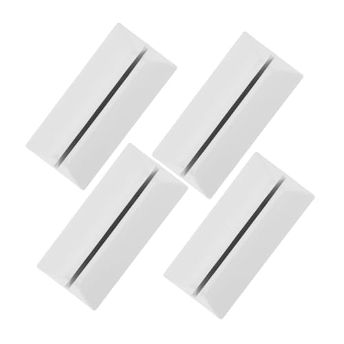 Operitacx 4 Stück Desktop Blendenbasis Trennwandbasis Ständer Beweglicher Trennwandhalter Trennwandhalter Halterung Bewegliche Raumteilerbasis Bewegliche Trennwandhalterung von Operitacx