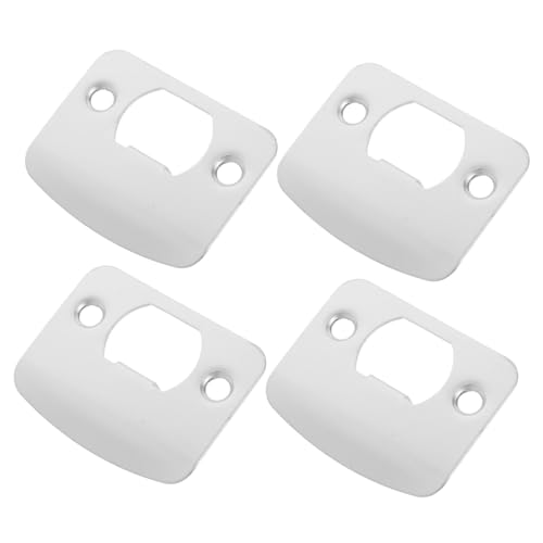 Operitacx 4 Stück Edelstahl Türschlagplatte D förmig für Zimmertürschlösser Rostfrei Langlebig Präzise für Holztüren Robuste Türsicherung Bolzenriegel Kompatibel Schraubenbefestigung Operitacx 4 Stück Edelstahl Türschlagplatte D förmig für Zimmertürschlösser Rostfrei Langlebig Präzise für Holztüren Robuste Türsicherung Bolzenriegel Kompatibel Schraubenbefestigung von Operitacx