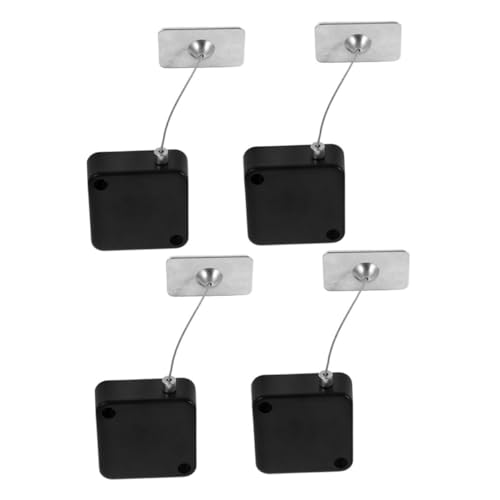 Operitacx 4 Stück Einziehbares Kabelschloss Sicherheitsseil Anti diebstahl Kabelbinder Verstellbar Für Laptops Gaming controller Tv fernbedienungen Mit Modernem Design von Operitacx