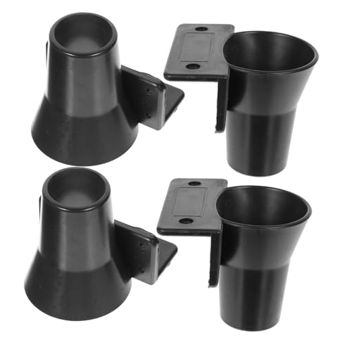 Operitacx 4 Stück Halter für Elektrowerkzeuge Lagerhalter für elektrische Werkzeuge Garagenlagerung Regal für die Garage Schraubendreherhalter Wandhalterung Werkzeugregal Plastik Schwarz von Operitacx