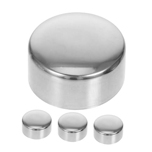 Operitacx 4 Stück Handlauf Endkappen Runde Metallabdeckungen für Treppenhandläufe Einfache Installation Vielseitig Einsetzbar Elegant und Robust Operitacx 4 Stück Handlauf Endkappen Runde Metallabdeckungen für Treppenhandläufe Einfache Installation Vielseitig Einsetzbar Elegant und Robust von Operitacx