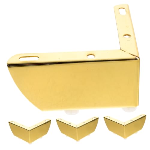Operitacx 4 Stück Hardware -Sofa -Füße Möbelbeine Ersatz Fuß Couch Beine kommode Tischbeine aus Metall Metalltischbeine Möbelhardware Möbelstützbein Couch füße Eisen Golden Operitacx 4 Stück Hardware -Sofa -Füße Möbelbeine Ersatz Fuß Couch Beine kommode Tischbeine aus Metall Metalltischbeine Möbelhardware Möbelstützbein Couch füße Eisen Golden von Operitacx