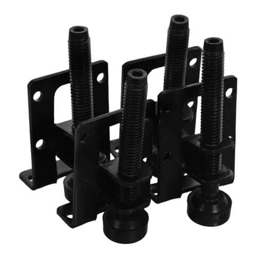 Operitacx 4 Stück Höhenverstellbare Möbelstützen Schwerlast Nivellierfüße für Schränke Tische Werkbänke Seitliche Montage rutschfeste Eckfüße Verstellbar für Bodenschutz und Stabilität Operitacx 4 Stück Höhenverstellbare Möbelstützen Schwerlast Nivellierfüße für Schränke Tische Werkbänke Seitliche Montage rutschfeste Eckfüße Verstellbar für Bodenschutz und Stabilität von Operitacx