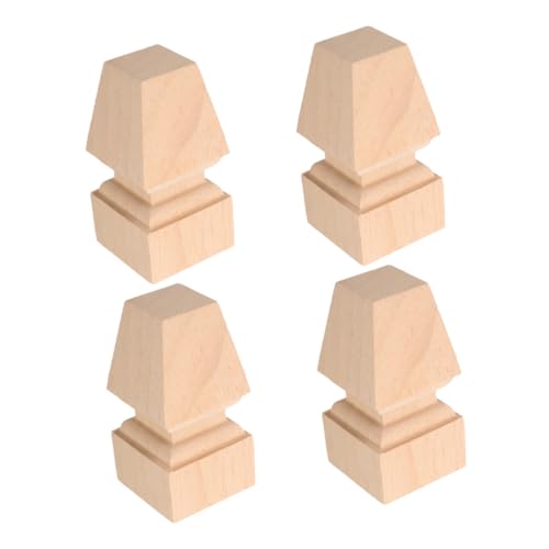 Operitacx 4 Stück Holz Möbelbeine Elegante Möbel Füße für Sofa Tisch Schrank Europäisches Design Ersatzbeine Massivem Holz zur Aufwertung Ihrer Möbel Operitacx 4 Stück Holz Möbelbeine Elegante Möbel Füße für Sofa Tisch Schrank Europäisches Design Ersatzbeine Massivem Holz zur Aufwertung Ihrer Möbel von Operitacx