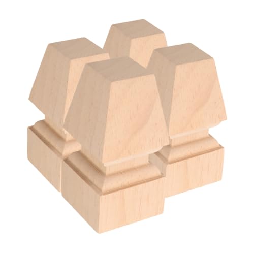Operitacx 4 Stück Holz Möbelbeine Ersatzbeine für Möbel mit Kunstvollen Schnitzereien Europäischer Stil Schnell Montierbare Tisch und Couchfüße Operitacx 4 Stück Holz Möbelbeine Ersatzbeine für Möbel mit Kunstvollen Schnitzereien Europäischer Stil Schnell Montierbare Tisch und Couchfüße von Operitacx