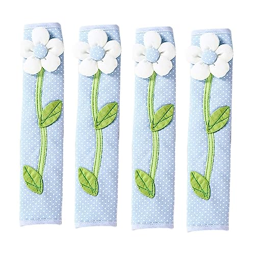 Operitacx 4 Stück Kühlschrank Türgriffschutzhülle Antistatisch Waschbar Kälteschützende Stoffabdeckung für Griffe von Kühlschrank Mikrowelle Ofen und Haushaltsgeräten Operitacx 4 Stück Kühlschrank Türgriffschutzhülle Antistatisch Waschbar Kälteschützende Stoffabdeckung für Griffe von Kühlschrank Mikrowelle Ofen und Haushaltsgeräten von Operitacx