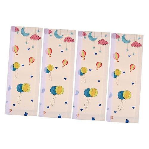 Operitacx 4 Stück Kühlschrankgriffabdeckungen Ballon Design Schmutz und Kratzschutz für Kühlschrank Mikrowelle Küchenschränke Waschbar Wiederverwendbar Einfach zu Montieren von Operitacx