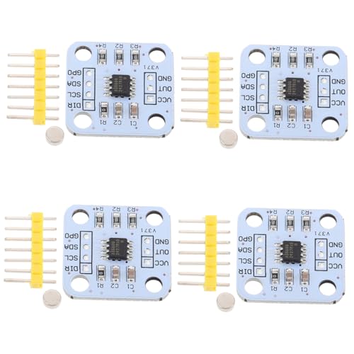 Operitacx Hochpräzises 12-bit Magnet Positionssensormodul Für Winkelmessung 4 Stück Selbstgemacht Sensormodul Für Automatisierungssysteme Wiederverwendbares Winkelsensormodul Präzise Operitacx Hochpräzises 12-bit Magnet Positionssensormodul Für Winkelmessung 4 Stück Selbstgemacht Sensormodul Für Automatisierungssysteme Wiederverwendbares Winkelsensormodul Präzise von Operitacx