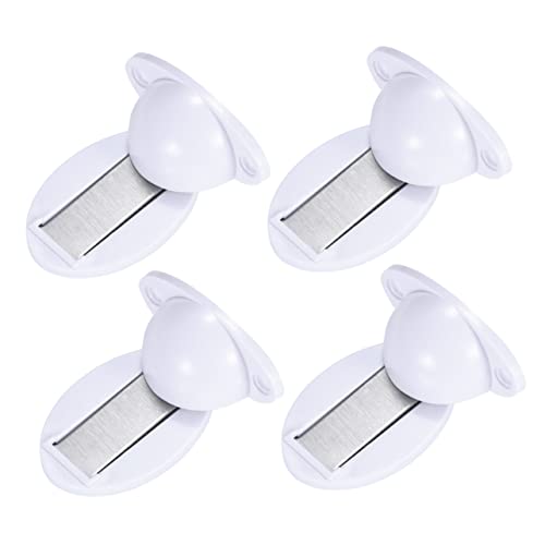 Operitacx 4 Stück Magnetischer Türstopper Bohrfreie Dual Use Türhalterung für Zuhause Büro Schlafzimmer und Badezimmer Weiß Robustes Material Installieren Kratzfest und Zuverlässig Operitacx 4 Stück Magnetischer Türstopper Bohrfreie Dual Use Türhalterung für Zuhause Büro Schlafzimmer und Badezimmer Weiß Robustes Material Installieren Kratzfest und Zuverlässig von Operitacx