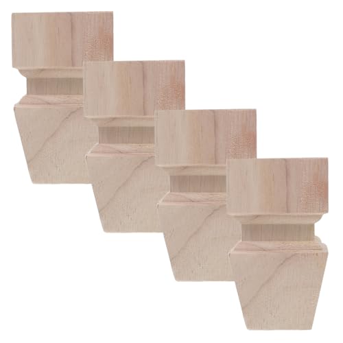 Operitacx 4 Stück Massive Holz Möbelbeine Höhe Sofa und Tischbeine aus Stabilem Holz Vielseitig Einsetzbar Einfache Montage Robuste und Stabile Möbelfüße für Schrank Bett und Couch Operitacx 4 Stück Massive Holz Möbelbeine Höhe Sofa und Tischbeine aus Stabilem Holz Vielseitig Einsetzbar Einfache Montage Robuste und Stabile Möbelfüße für Schrank Bett und Couch von Operitacx