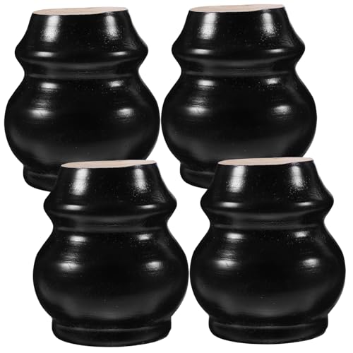 Operitacx 4 Stück Massivholz Möbelbeine Gedrechselt Höhe Verstellbar Robust für Sofa Sessel Kommode Wohnzimmermöbel Zubehör in Walnussfarbe Operitacx 4 Stück Massivholz Möbelbeine Gedrechselt Höhe Verstellbar Robust für Sofa Sessel Kommode Wohnzimmermöbel Zubehör in Walnussfarbe von Operitacx