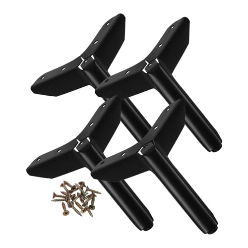Operitacx 4 Stück Möbelbeine Metall Dreieckiges Design Schwarz für Sofa Schrank Couchtisch und Stühle Mit Rutschfesten Gummipads für Optimalen Bodenschutz und Einfache Montage Operitacx 4 Stück Möbelbeine Metall Dreieckiges Design Schwarz für Sofa Schrank Couchtisch und Stühle Mit Rutschfesten Gummipads für Optimalen Bodenschutz und Einfache Montage von Operitacx