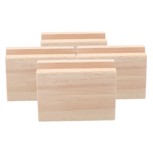 Operitacx 4 Stück Möbelheber Holz Möbel Erhöhung für Sofa Tisch Stuhl Bett Stabile Erhöhung für Ergonomisches Arbeiten und Schlafen Einfache Installation Langlebig von Operitacx